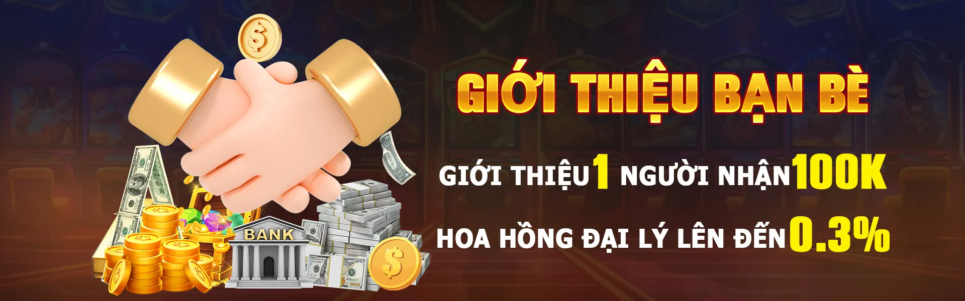 Banner ưu đãi hoàn trả hàng ngày G666 link vào